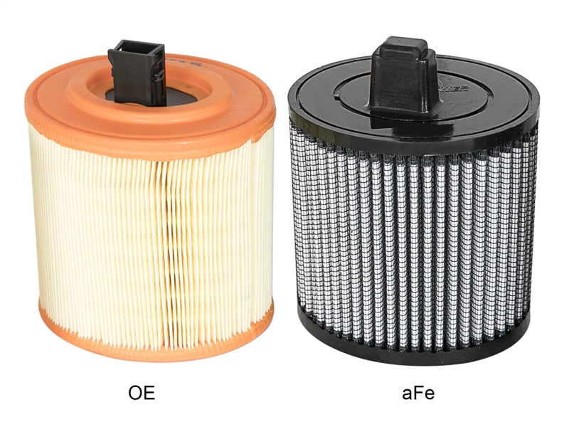 aFe MagnumFlow Air Filters OER Pro Dry S A/F (for Stock Air Box)