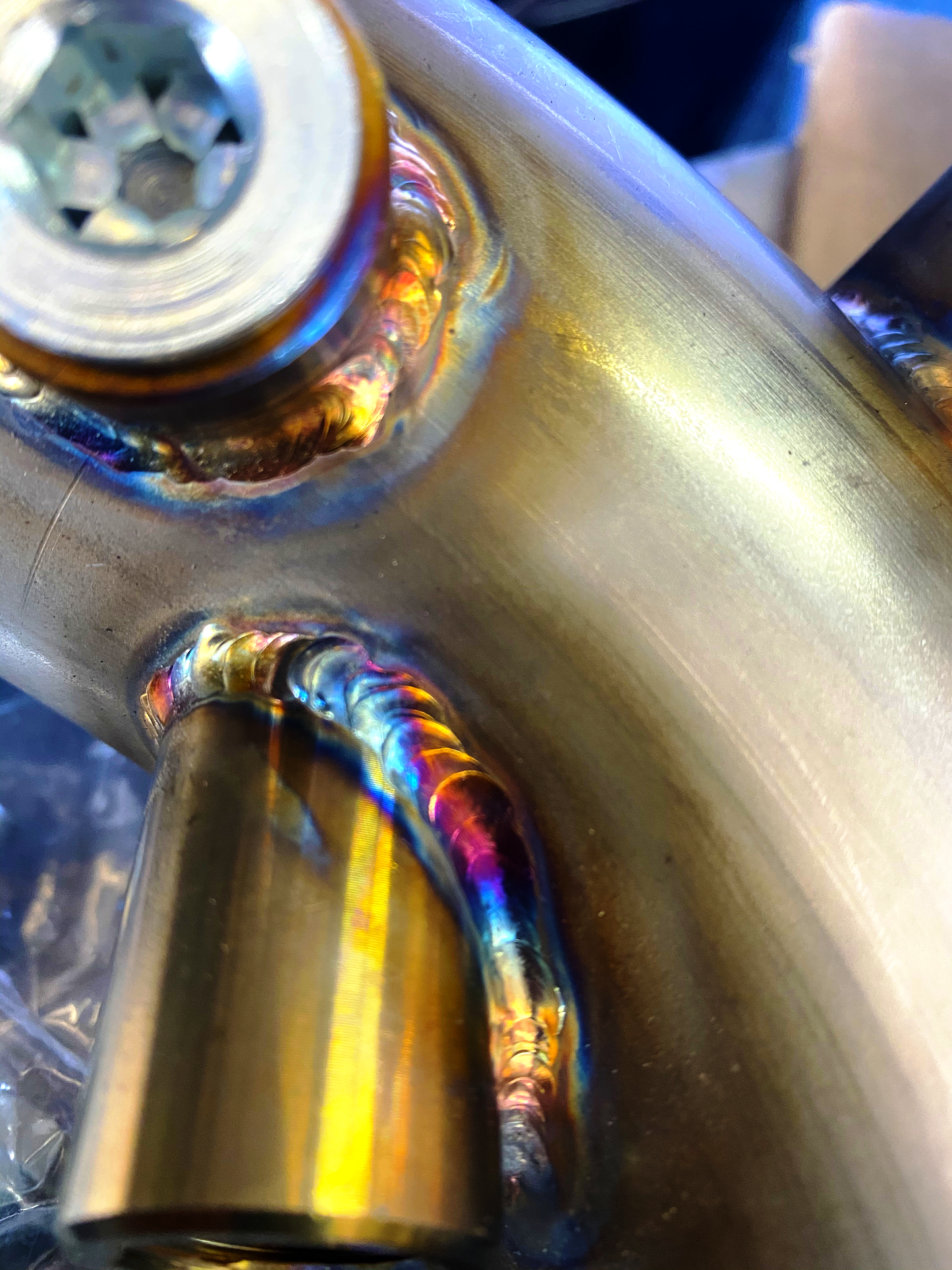 CTS V-Sport Dual Resonated Catless "H" Downpipes by RP USA