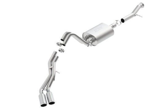 Borla 15-20 GM V8 AT 2WD/4WD Split Side Exit SS S-Type CB Exhaust Borla