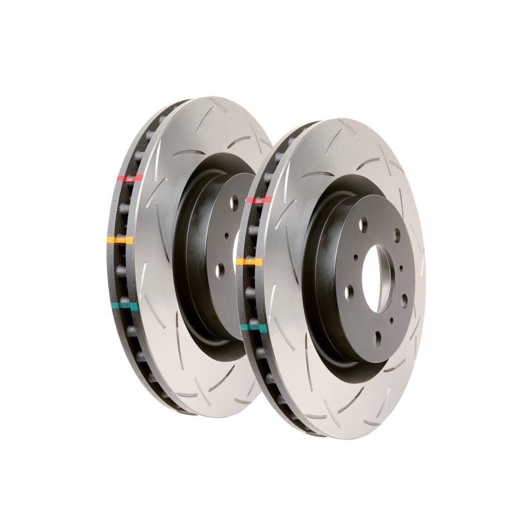 Brakenetic Rear Slotted Brake Rotors – 365mm – For 2009-2022 Camaro ZL1 SS & CTS-V W/ Brembo