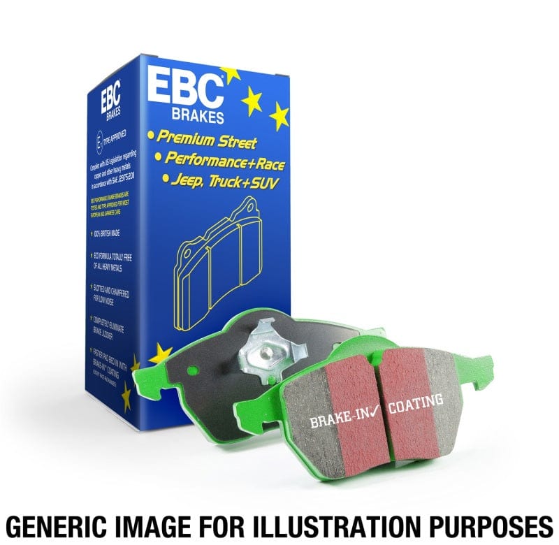 EBC 15+ Cadillac Escalade Ext/Esv 6.2 2WD Greenstuff Front Brake Pads EBC