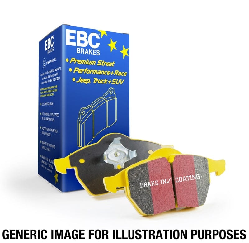 EBC 2016+ Cadillac CT6 2.0L Turbo Yellowstuff Front Brake Pads EBC
