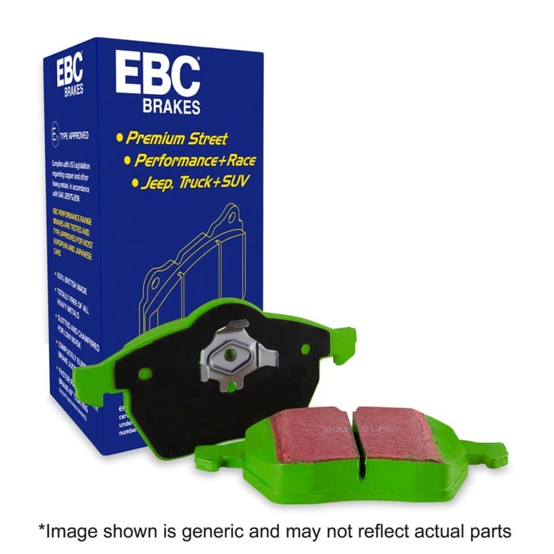 EBC 2019+ Chevrolet Silverado 1500 (2WD) Greenstuff Front Brake Pads EBC