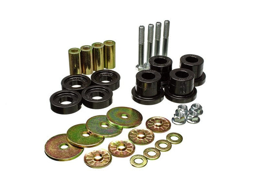 Energy Suspension 07-20 GM 4WD Front Diff Bushing Set - Black Energy Suspension