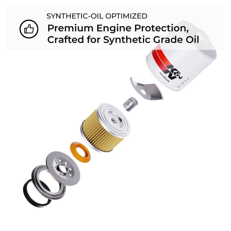 K&N 2011+ GM Wrench Off Oil Filter K&N Engineering