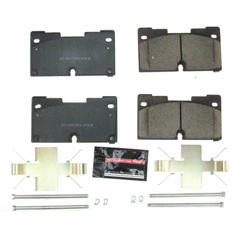 Power Stop 2019+ Silverado 1500 Front Z23 Evolution Sport Brake Pads w/Hardware PowerStop