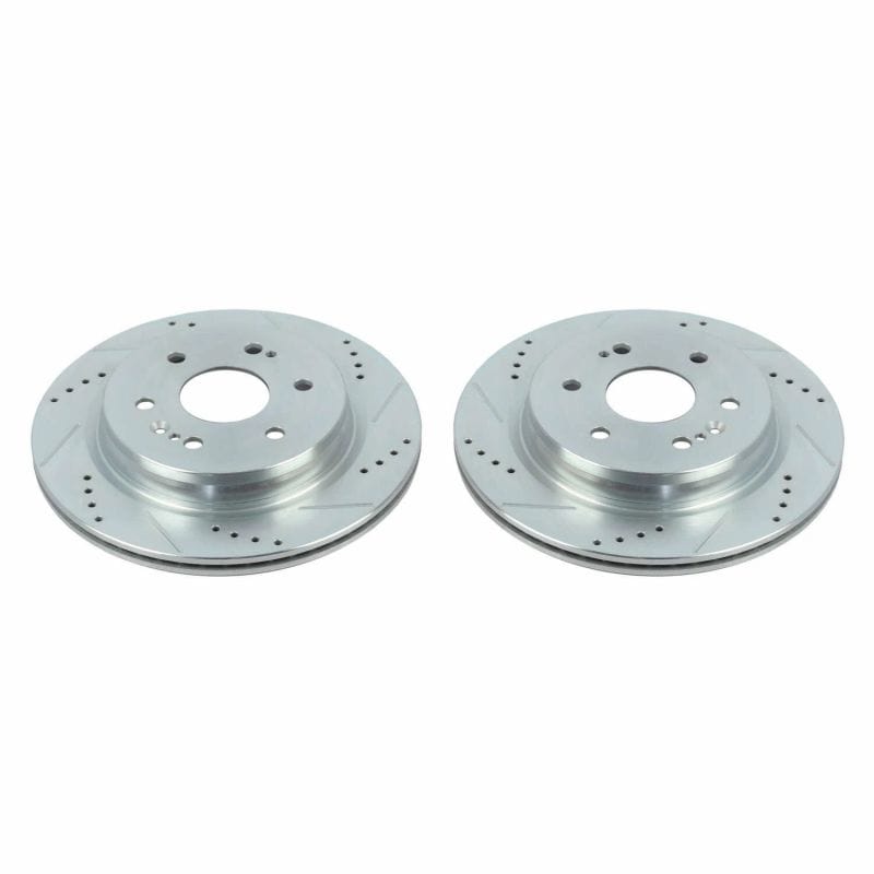 Power Stop 2021+ Escalade / ESV Rear Evolution Drilled & Slotted Rotors - Pair PowerStop