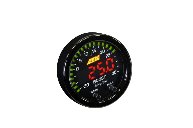 AEM X-Series Boost Pressure -30inHg 35psi Gauge AEM