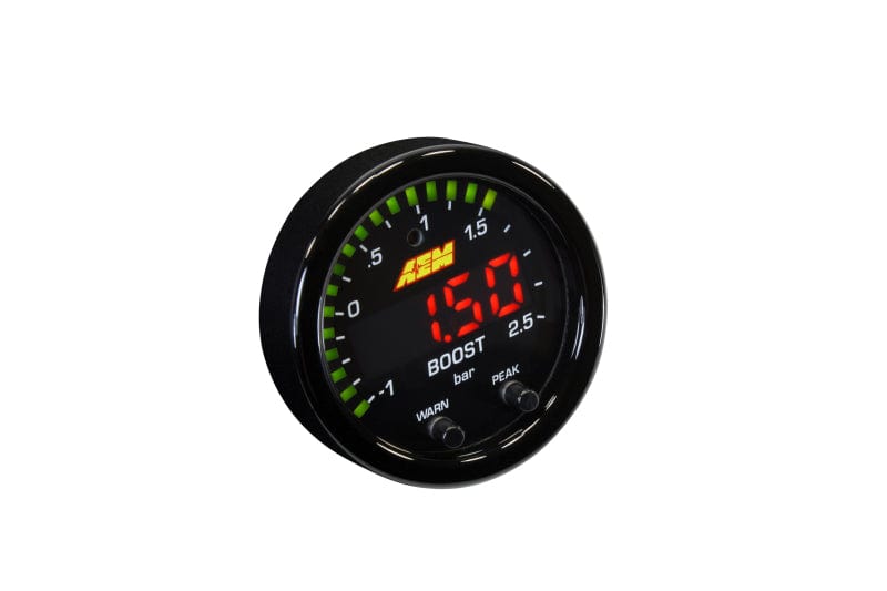 AEM X-Series Boost Pressure -30inHg 35psi Gauge AEM