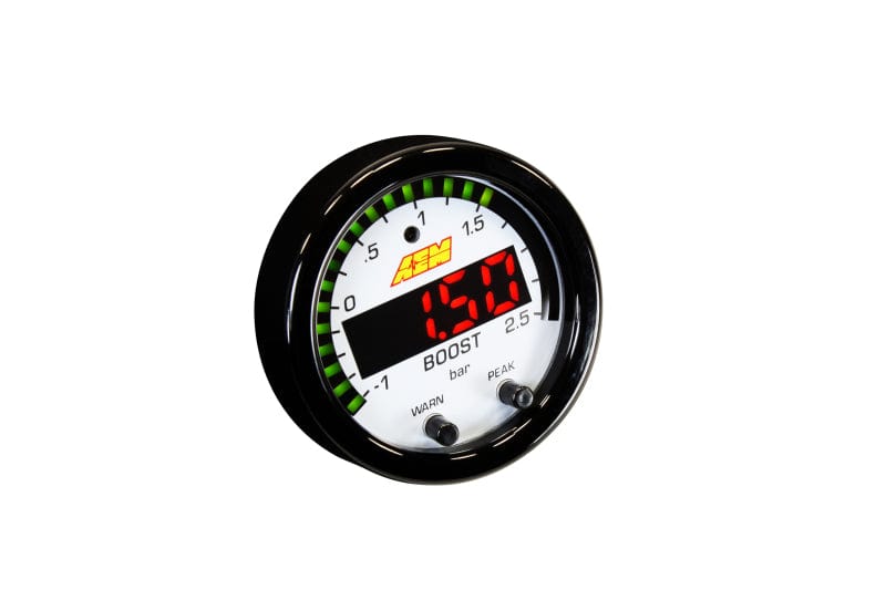 AEM X-Series Boost Pressure -30inHg 35psi Gauge AEM