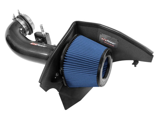 aFe 2021+ Cadillac Escalade / ESV 5.3L/6.2L Track Series Carbon Fiber Cold Air Intake System With Pro 5R Filters aFe