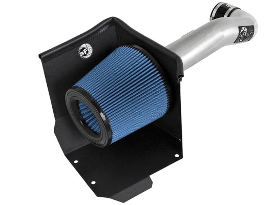 aFe MagnumFORCE Stage-2 PRO 5R CAI Brushed Alum Tube 15-20 Escalade / ESV 5.3L/6.2L w/Electric Fan aFe