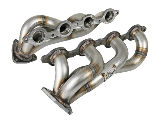 aFe Twisted Steel 1-3/4in 304SS Shorty Headers 19-22 GM V8-5.3L/6.2L aFe