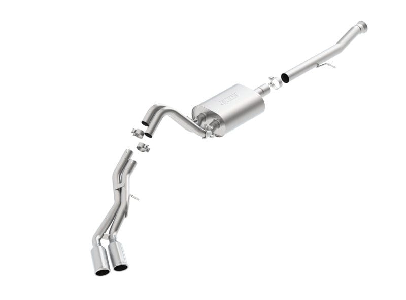 Borla 15-16 Cadillac Escalade ESV/Yukon Denali XL 6.2L V8 AT Split Side Ext SS S-Type CB Exhaust Borla