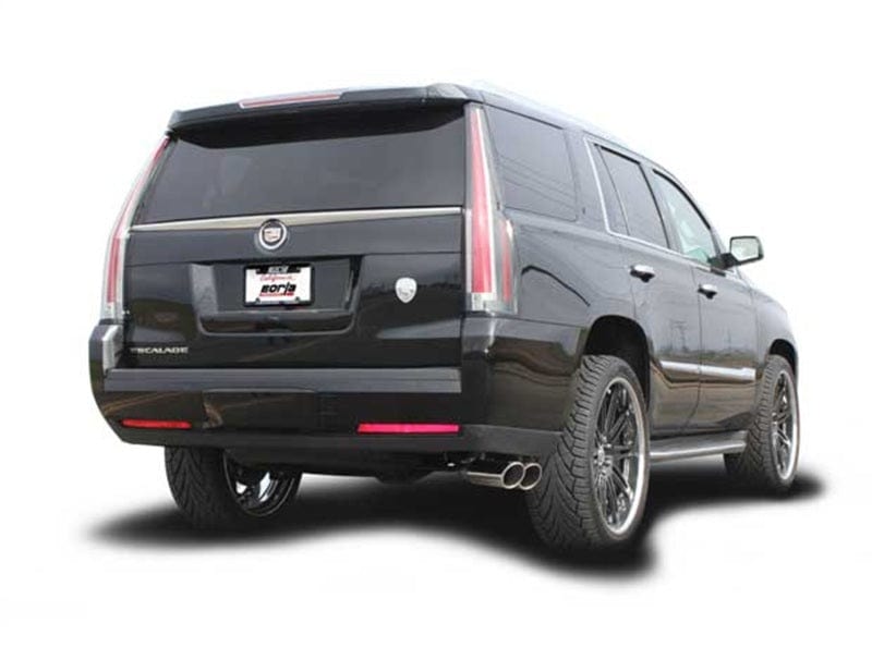 Borla 15-16 Cadillac Escalade ESV/Yukon Denali XL 6.2L V8 AT Split Side Ext SS S-Type CB Exhaust Borla