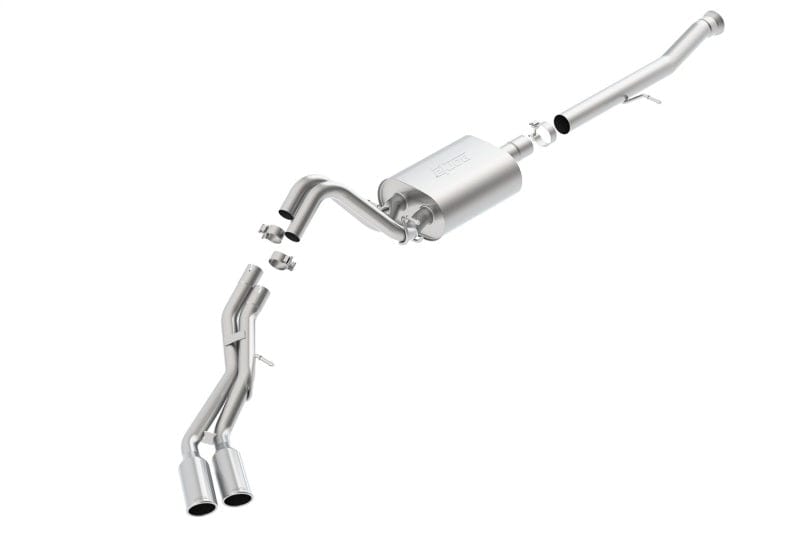 Borla 15-16 Cadillac Escalade ESV/Yukon Denali XL 6.2L V8 AT Split Side Ext SS S-Type CB Exhaust Borla
