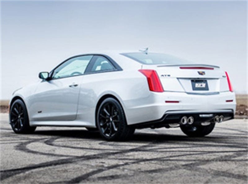 Borla 2016-19 Cadillac ATS-V 3.6L Twin Turbo Catback Exhaust 4in Tips Dual Split Rear Exit Borla