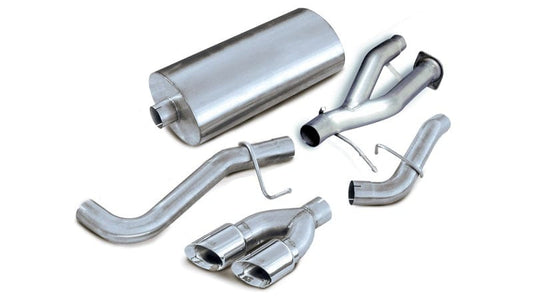 Corsa 02-06 Cadillac Escalade 6.0L V8 Polished Sport Cat-Back Exhaust CORSA Performance