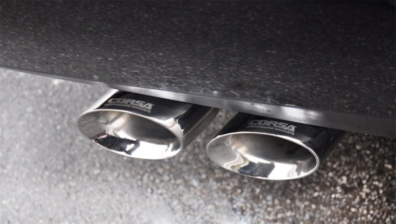 Corsa 15-20 Escalade / ESV 6.2L V8 Single Side Exit Cat-Back Exhaust w/ Polished Tips CORSA Performance