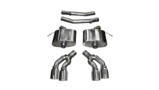 Corsa 16-19 Cadillac CTS V 6.2L V8 2.75in Polished Xtreme Axle-Back Exhaust CORSA Performance
