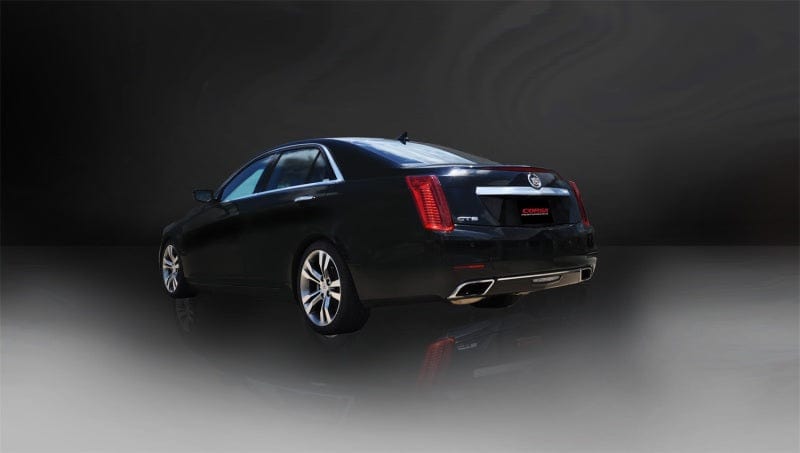 Corsa 2017 Cadillac CTS Sport Axle-Back Exhaust Dual Rear Polished Outlet CORSA Performance
