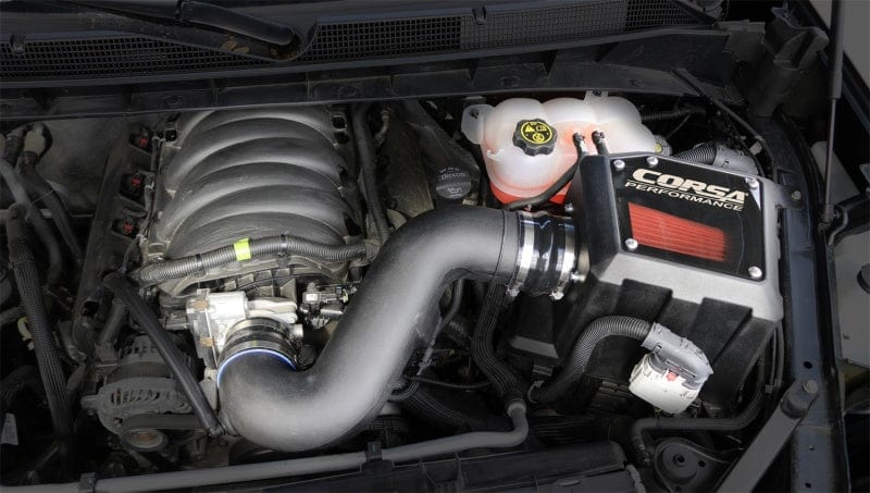 Corsa 2021+ Escalade / ESV 6.2L V8 1500 Closed Box Air Intake With DryTech 3D Dry Filter CORSA Performance