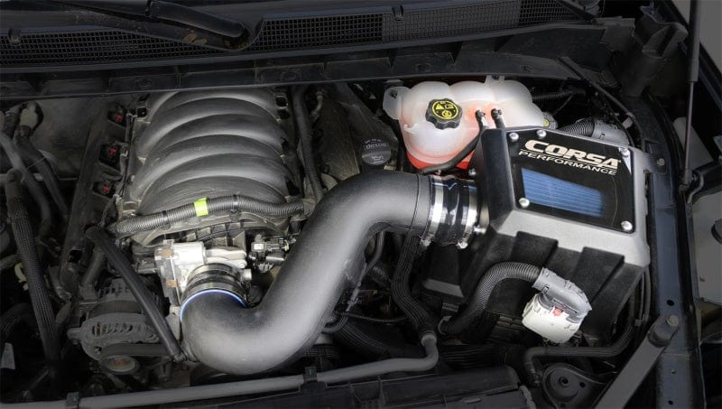 Corsa 2021+ Escalade / ESV 6.2L V8 1500 Closed Box Air Intake With MaxFlow 5 Oiled Filter CORSA Performance