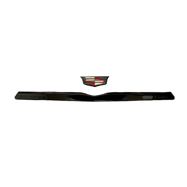 Premium Cadillac CTS-V Gloss Black Grille & Badge Emblem Kit – Refined ...
