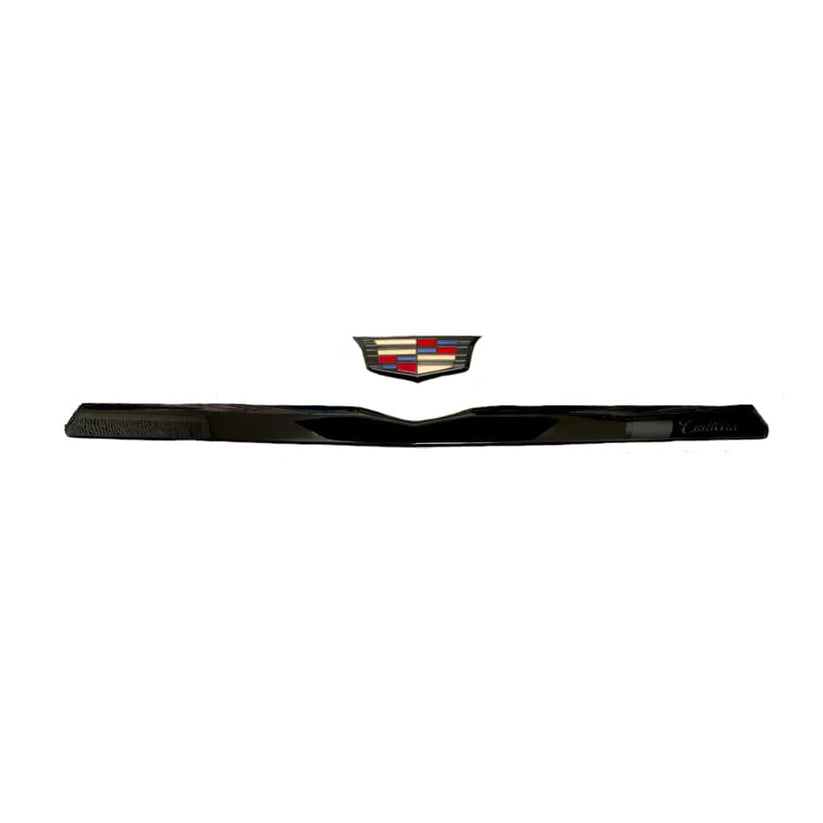 Premium Cadillac CTS-V Gloss Black Grille & Badge Emblem Kit – Refined ...