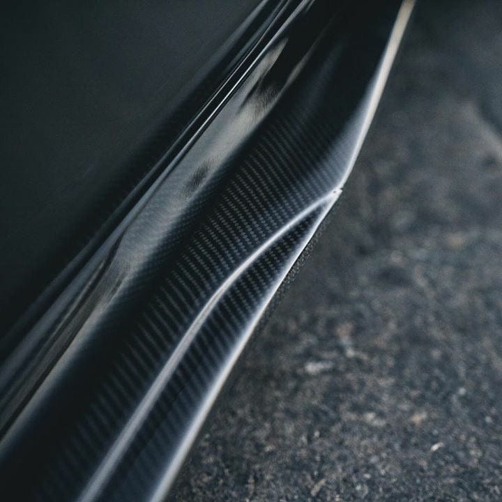 CTS-V Carbon Fiber Side Skirt Extensions RENICK PERFORMANCE