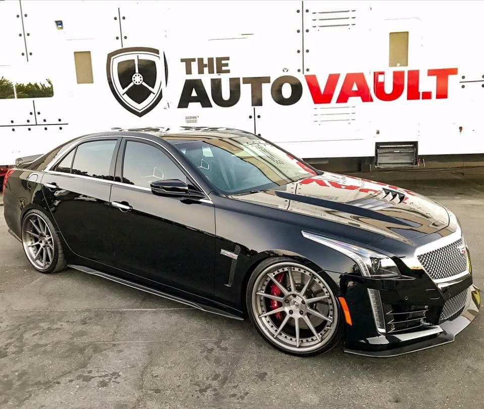 CTS-V Carbon Fiber Side Skirt Extensions RENICK PERFORMANCE