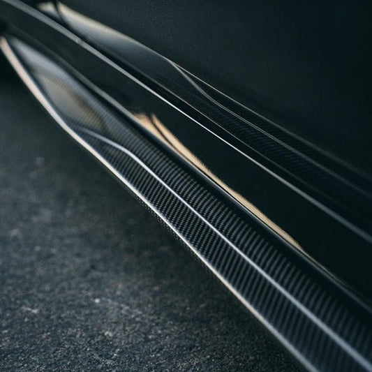 CTS-V Carbon Fiber Side Skirt Extensions RENICK PERFORMANCE