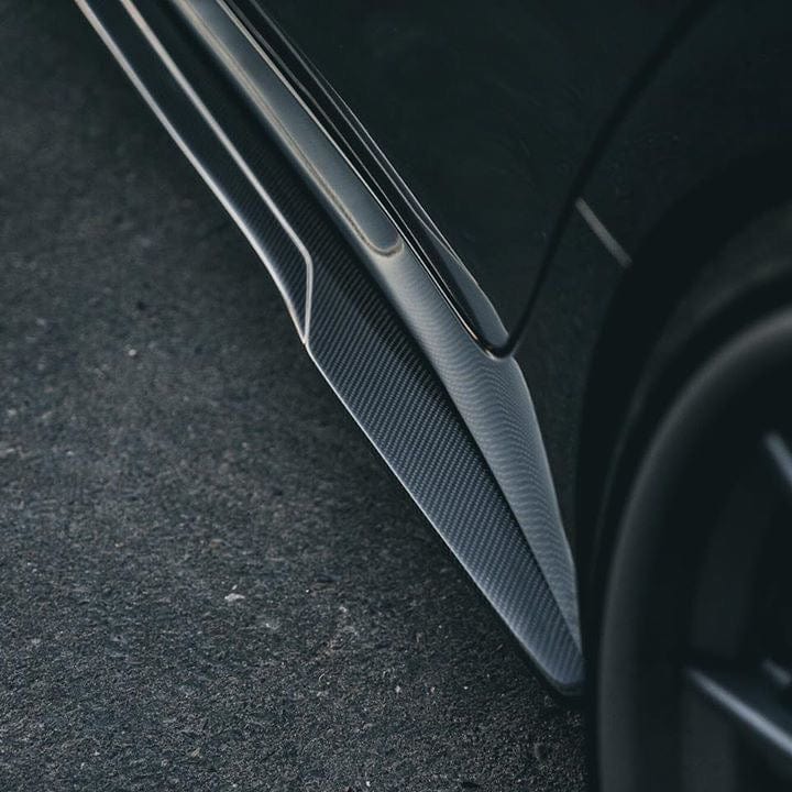 CTS-V Carbon Fiber Side Skirt Extensions RENICK PERFORMANCE