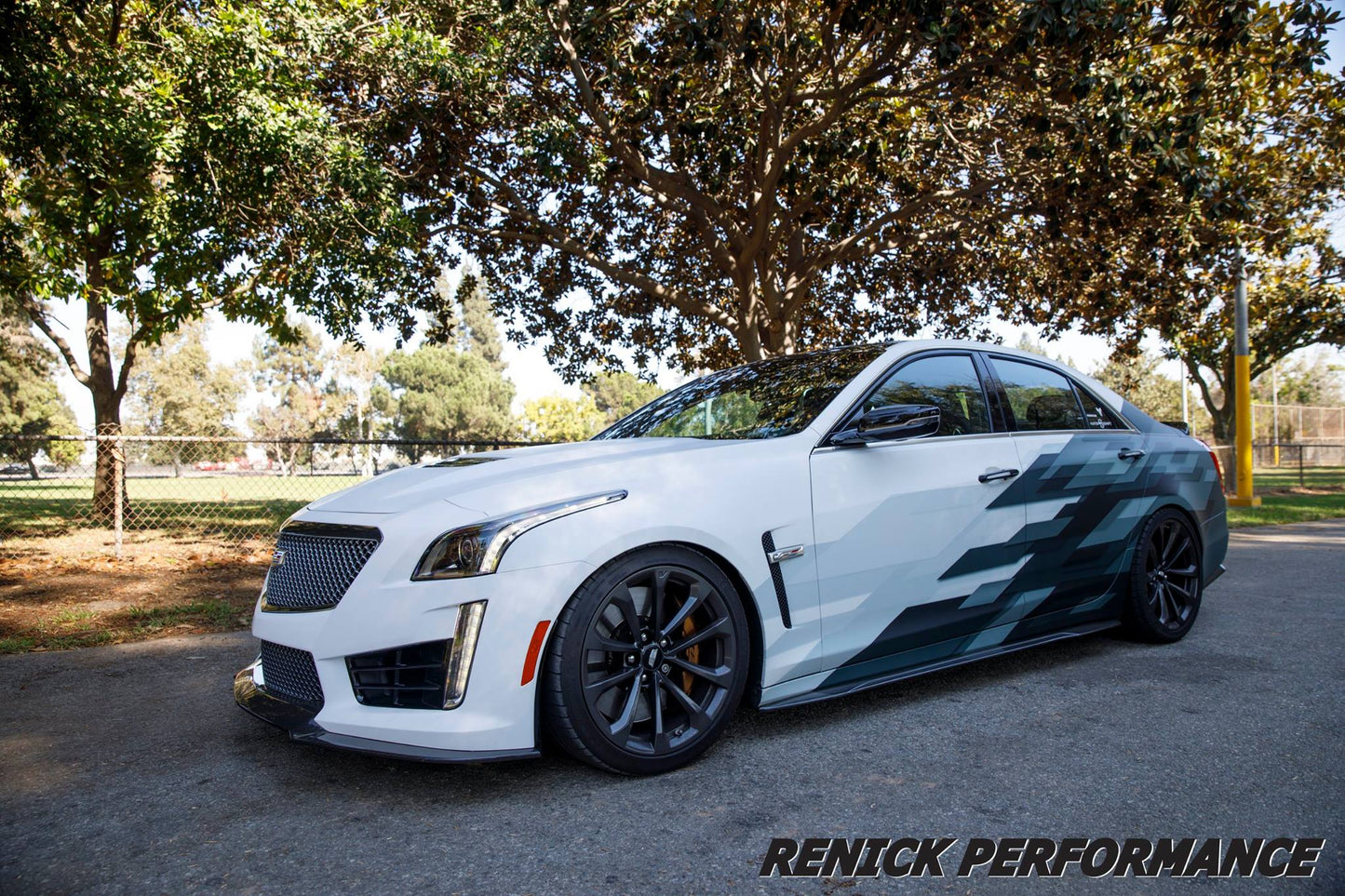 CTS-V Carbon Fiber Side Skirt Extensions RENICK PERFORMANCE