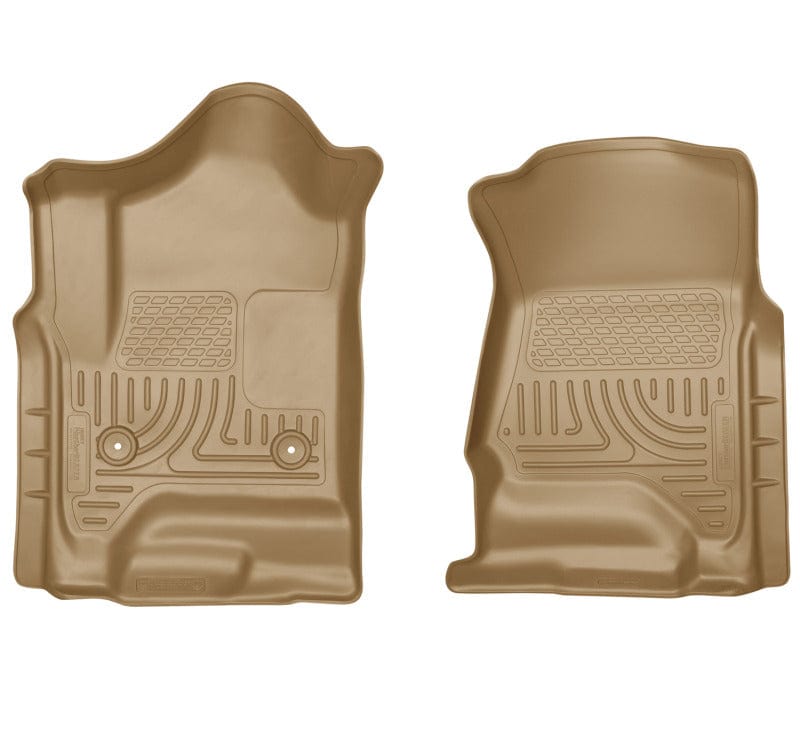 Husky Liners 2015-2020 Escalade / ESV WeatherBeater Tan Front Floor Liners Husky Liners