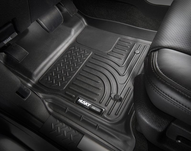 Husky Liners 2015-2020 Escalade WeatherBeater Black 2nd Seat Floor Liners Husky Liners