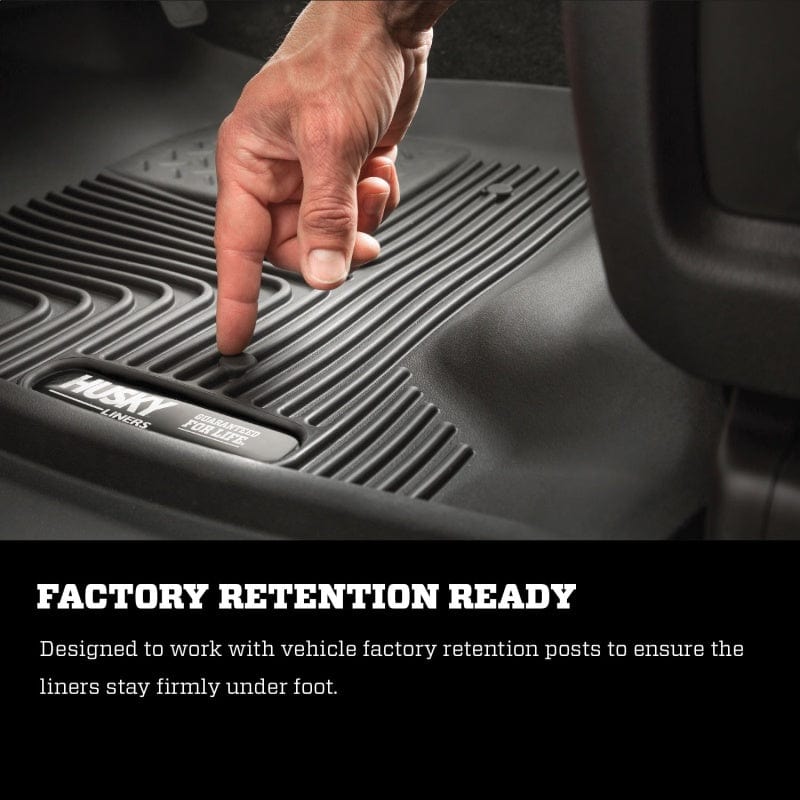 Husky Liners 2021+ Escalade / ESV X-Act Contour Front Row Black Floor Liners Husky Liners