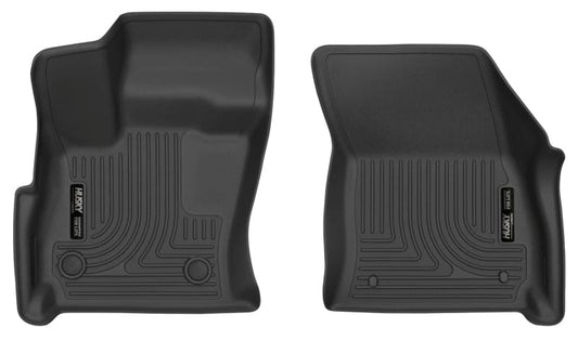 Husky Liners 2021+ Escalade / ESV X-Act Contour Front Row Black Floor Liners Husky Liners