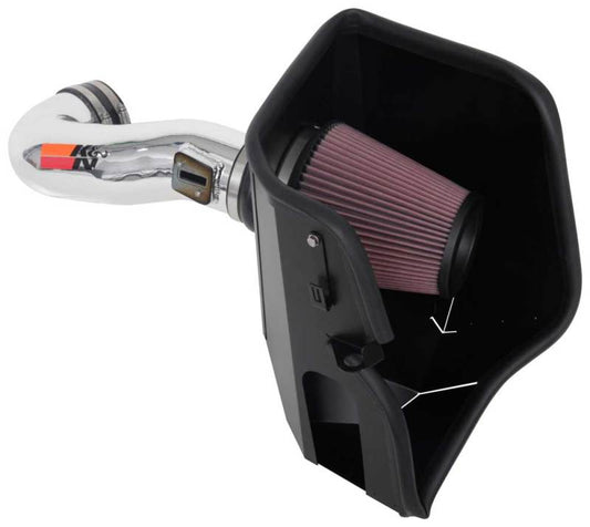 K&N 2021+ Escalade / ESV V8-5.3/6.2L Performance Air Intake Kit K&N Engineering