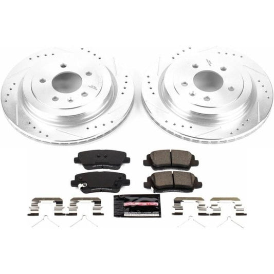 Power Stop 13-19 ATS Z23 Evolution Sport Rear Brake Kit PowerStop