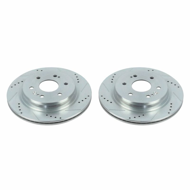 Power Stop 2021+ Escalade / ESV Rear Evolution Drilled & Slotted Rotors - Pair PowerStop