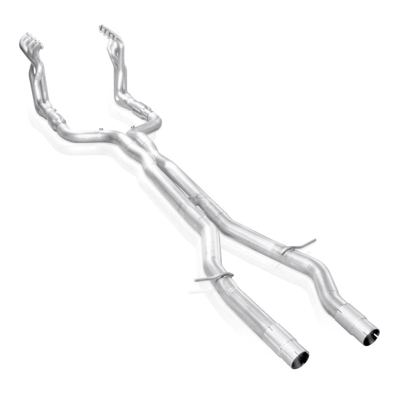 Stainless Works 2016-19 Cadillac CTS-V Sedan Headers 2in Primaries 3in Catted Leads Into X-Pipe Stainless Works