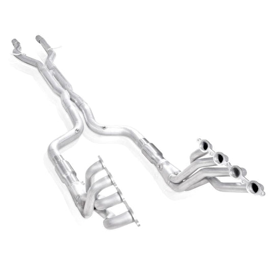 Stainless Works 2016-19 Cadillac CTS-V Sedan Headers 2in Primaries 3in Catted Leads Into X-Pipe Stainless Works