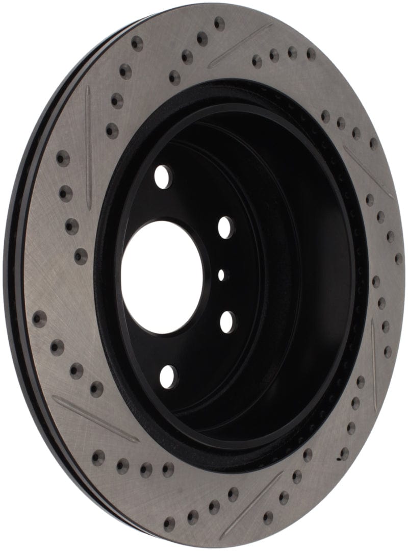 StopTech 2007-2020 Escalade / ESV Rear Left Slotted & Drilled Rotor Stoptech