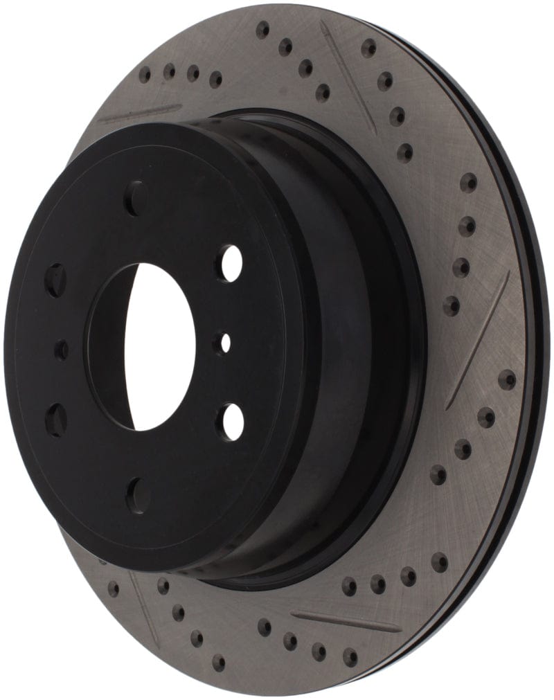 StopTech 2007-2020 Escalade / ESV Rear Left Slotted & Drilled Rotor Stoptech