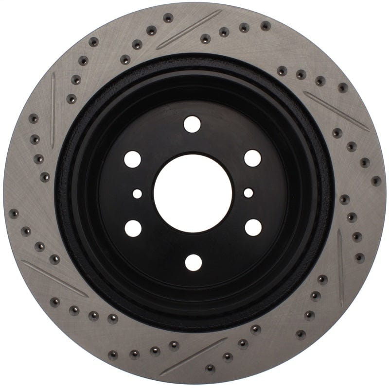 StopTech 2007-2020 Escalade / ESV Rear Right Slotted & Drilled Rotor Stoptech