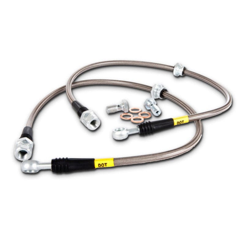 StopTech 2007-2020 Escalade / ESV Stainless Steel Front Brake Lines Stoptech