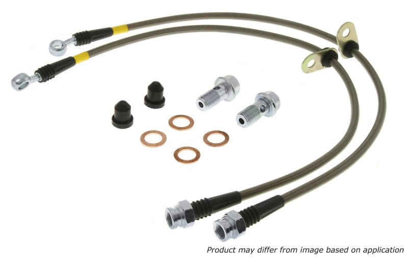 StopTech 2007-2020 Escalade / ESV Stainless Steel Front Brake Lines Stoptech