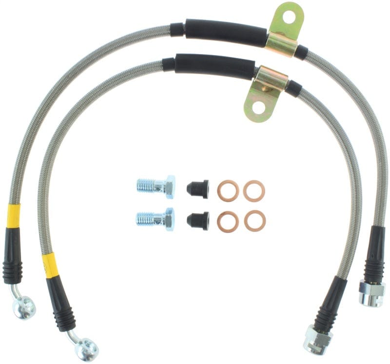 StopTech 2007-2020 Escalade / ESV Stainless Steel Front Brake Lines Stoptech