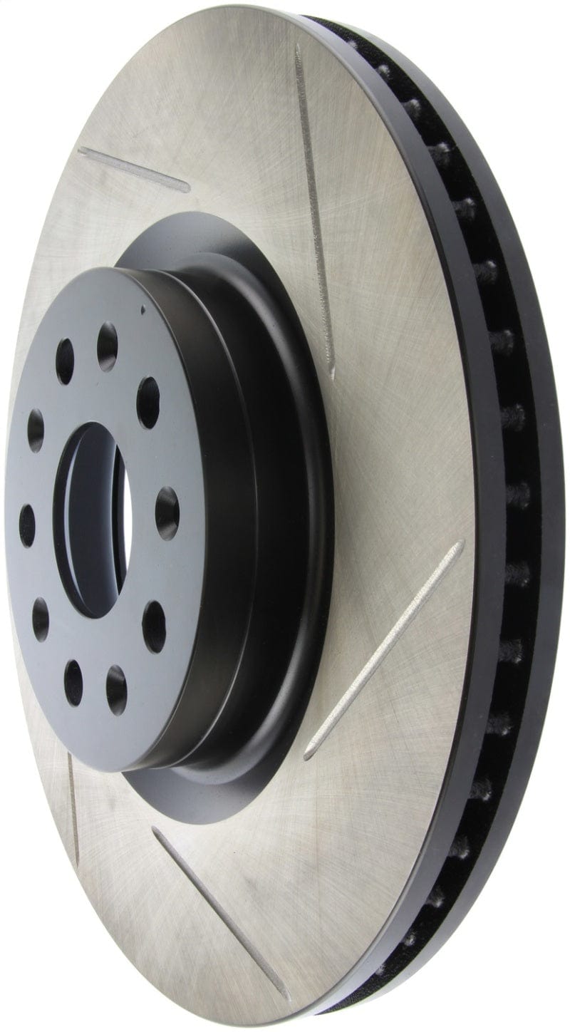 StopTech Sport Slot 14-19 CTS V-Sport Slotted Front Left Rotor Stoptech